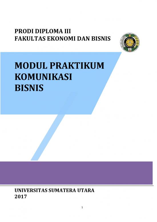 picture Komunikasi Pdf 36180 | Modul Komunikasi Bisnis