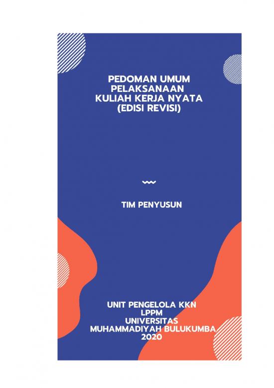 picture_Contoh Pengantar Laporan 35566 | Pedoman Kkn Revisi