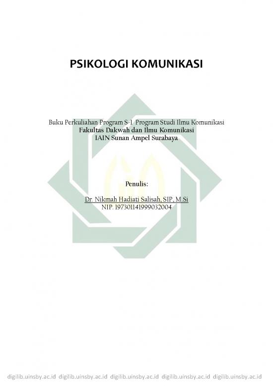 picture Komunikasi Pdf 36168 | Psikologi Komunikasi