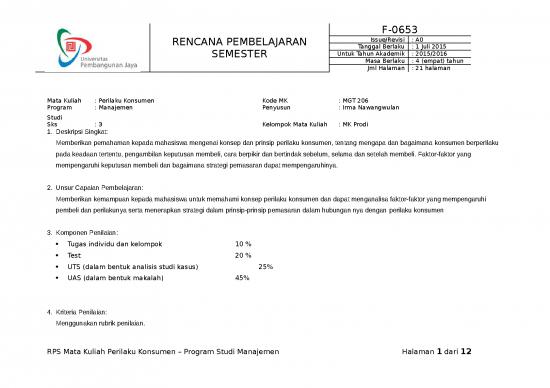 picture Unsur Makalah 35381 | Rps Mgt206 Rpt Mgt 206 Perilaku Konsumen 2015