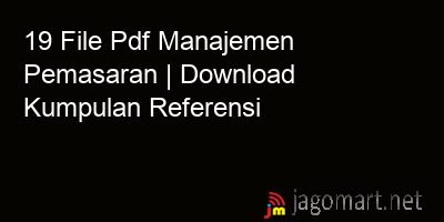 picture_19 File Pdf Manajemen Pemasaran | Download Kumpulan Referensi