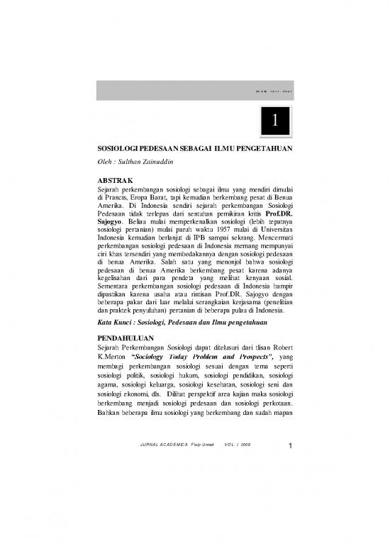 picture Sosiologi Pdf 37313 | 28563 Id Sosiologi Pedesaan Sebagai Ilmu Pengetahuan