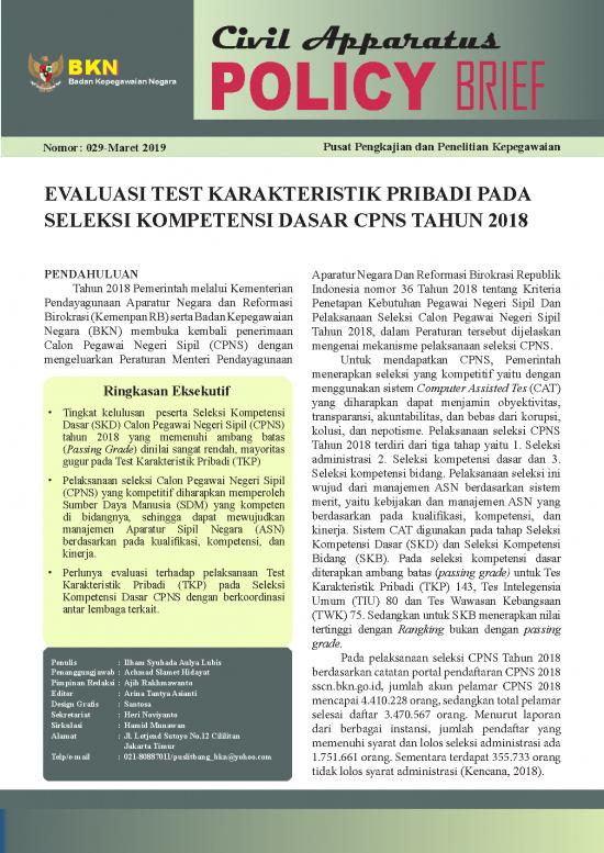 picture_Penelitian Pdf 37233 | 29 Policy Brief Maret 2019