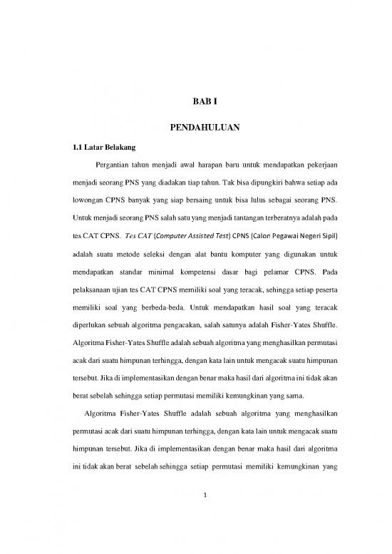picture Kumpulan Soal Cpns Pdf 36930 | 2 145410222 Bab I