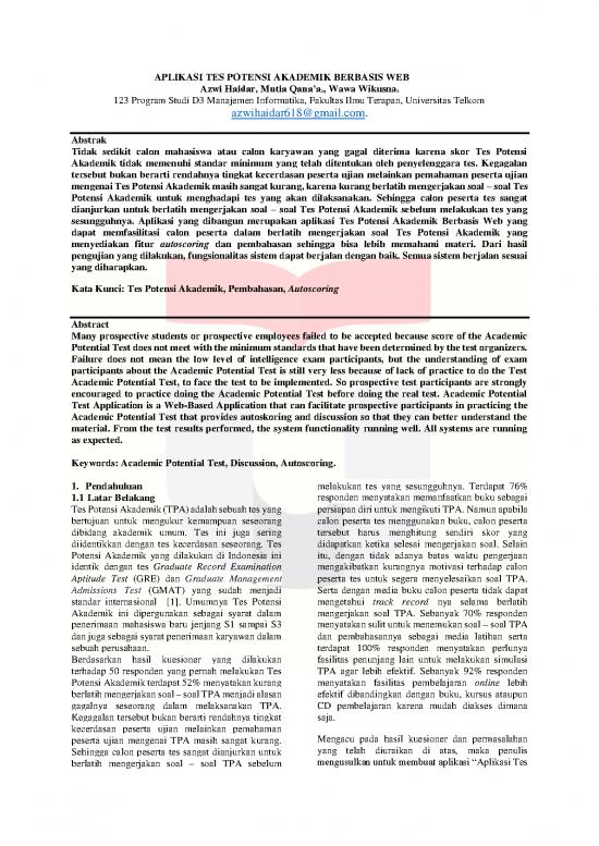 picture Soal Tpa Dan Pembahasan Pdf 37054 | 407 Jurnal Eproc