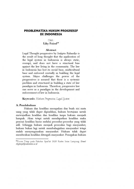 picture1_Hukum Pdf 37791 | 69527 Id Problematika Hukum Progresif Di Indonesi