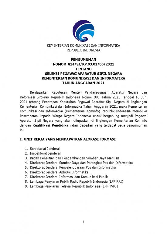 picture1_Komunikasi Pdf 37223 | 814   Pengumuman Seleksi Cpns Pppk Tahun Anggaran 2021