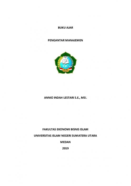 picture_Manajemen Bisnis Syariah Pdf 36731 | Buku Ajar Pengantar Manajemen