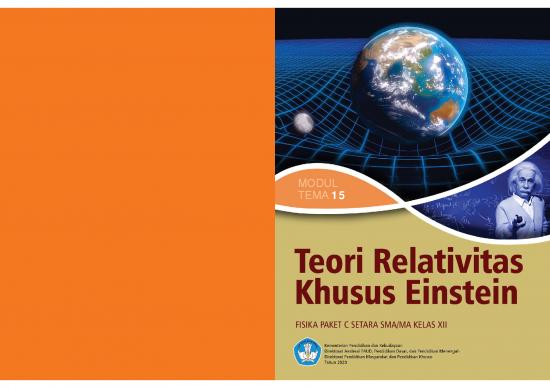 picture Teori Relativitas Khusus Pdf 38387 | C Fisika 15