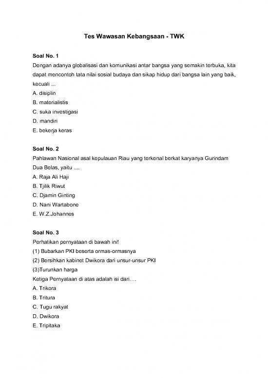 picture Komunikasi Pdf 37038 | Contoh Soal Cpns 2021