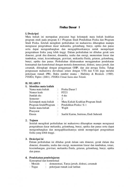 picture_Fisika Dasar Pdf 38398 | Deskripsi, Silabi Dan Sap Fisika Dasar 1