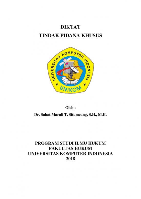 picture_Hukum Pdf 37667 | Diktat Tindak Pidana Khusus