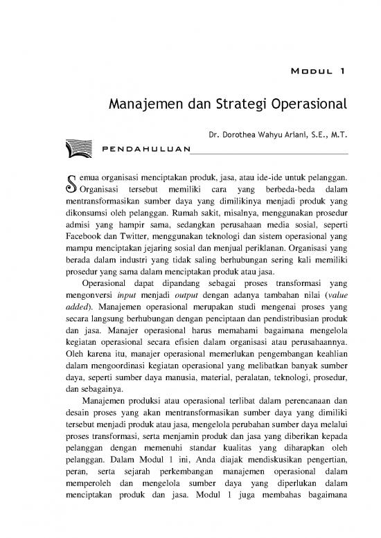 picture Organisasi Dan Manajemen Perusahaan Industri 36669 | Ekma421503 M1