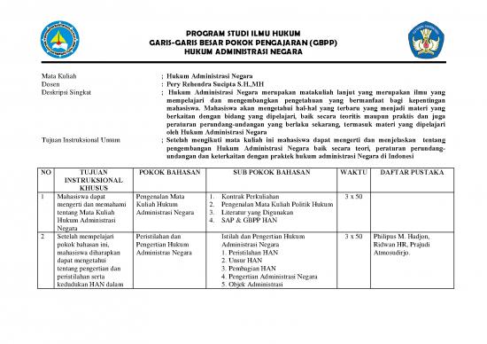 picture_Hukum Pdf 37749 | Garis Garis Besar Pokok Pengajaran Hukum Administrasi Negara