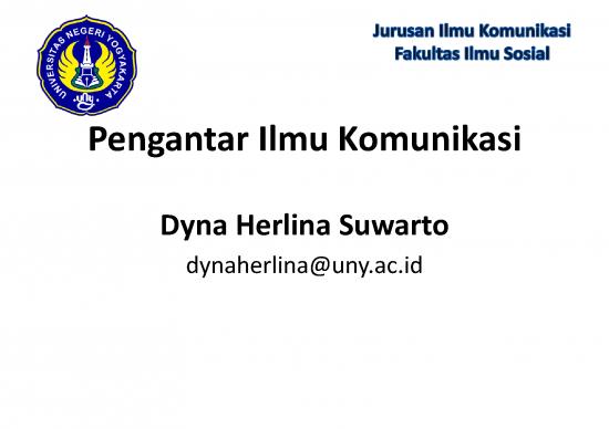 picture Komunikasi Pdf 36447 | Handout Pengantar Ilmu Komunikasi