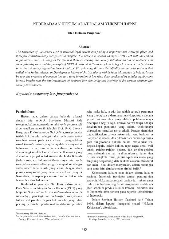 picture1_Hukum Pdf 37885 | Keberadaan Hukum Adat Dalam Yurisprudensi