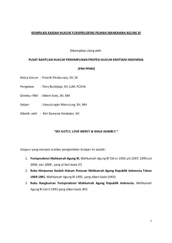 picture1_Hukum Pdf 37617 | Kompilasi Kaidah Hukum Yurisprudensi Ma Pbh Pphki
