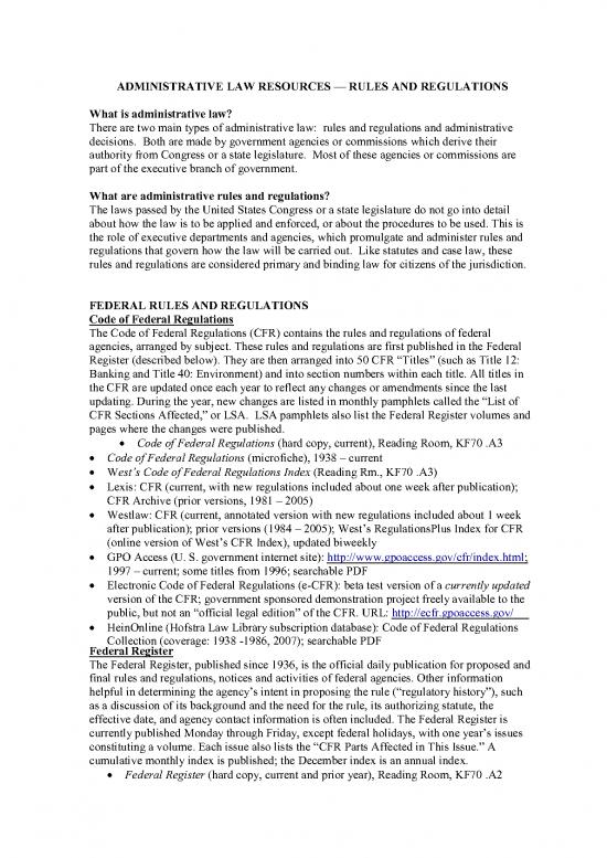 picture_Code Of Federal Regulations Pdf 37744 | Library Guide Adminlaw
