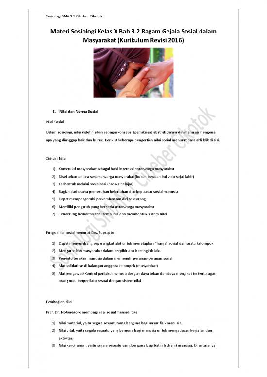 picture Sosiologi Pdf 37366 | Materi Sosiologi Kelas X Bab 2 Ragam Gejala Sosial Dalam Masyarakat Kurikulum Revisi 2016
