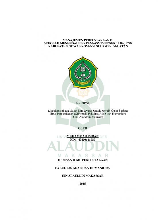 picture1_Manajemen Perpustakaan Pdf 36678 | Muhammad Imran Skripsi