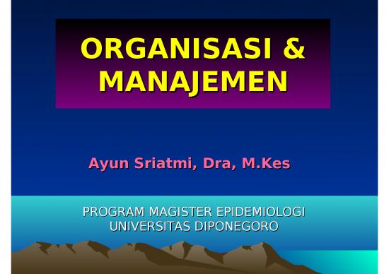 picture_Pdf Organisasi Dan Manajemen 36545 | Organisasi Manajemen   Ayun Sriatmi