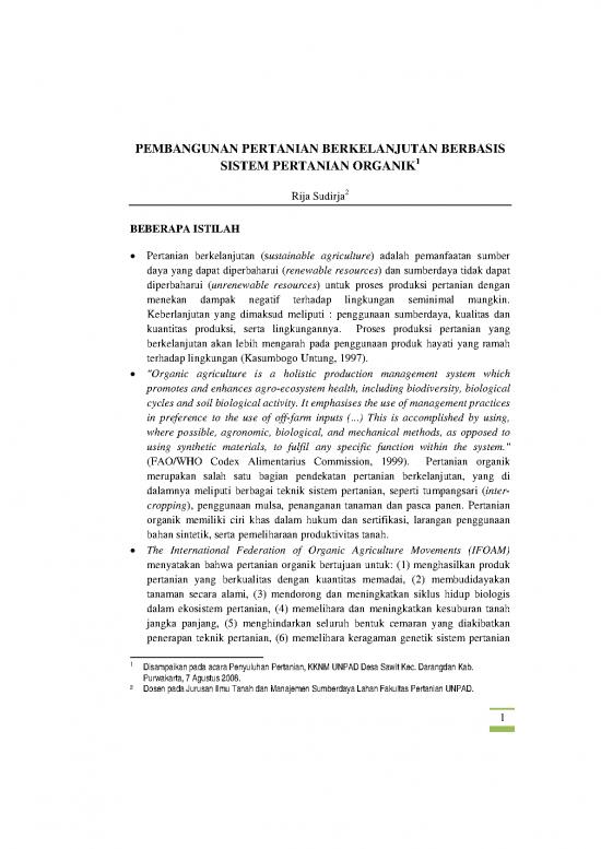 picture Pertanian Pdf 37495 | Pembangunan Pertanian Berkelanjutan Berbasis Sistem Pertanian Organik