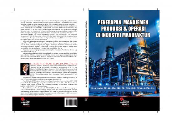 picture Manajemen Kualitas Total Pdf 36765 | Penerapan Manajemen Produksi & Operasi Di Industri Manufaktur