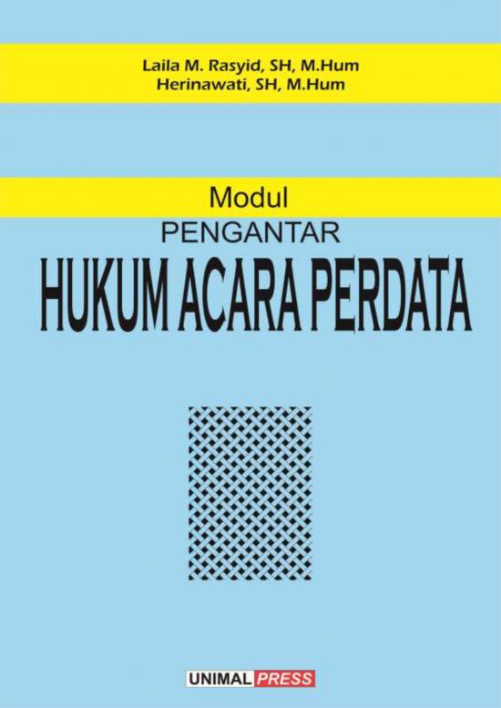 picture Hukum Pdf 37729 | Pengantar Hukum Acara Perdata Modul By Laila  Rasyid, Sh, Hu  Herinawati, Sh, Hu (z Liorg)