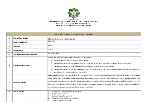 picture Komunikasi Pdf 36269 | Pengantar Ilmu Komukasi 1
