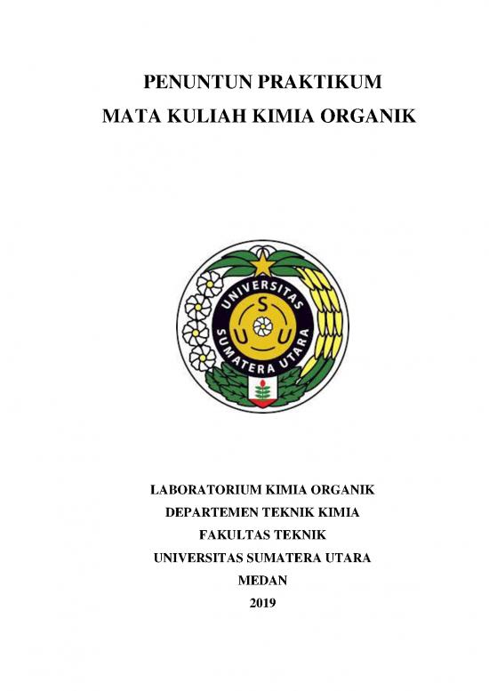 picture_Kimia Organik Pdf 38346 | Penuntun Praktikum Kimia Organik
