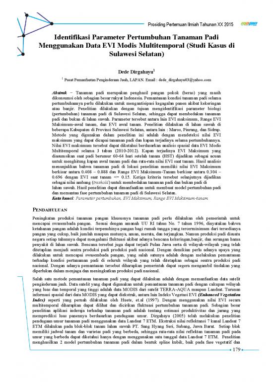 picture_Tanaman Padi Pdf 37497 | Prosiding Dede Dirgahayu Pusfatja 2015