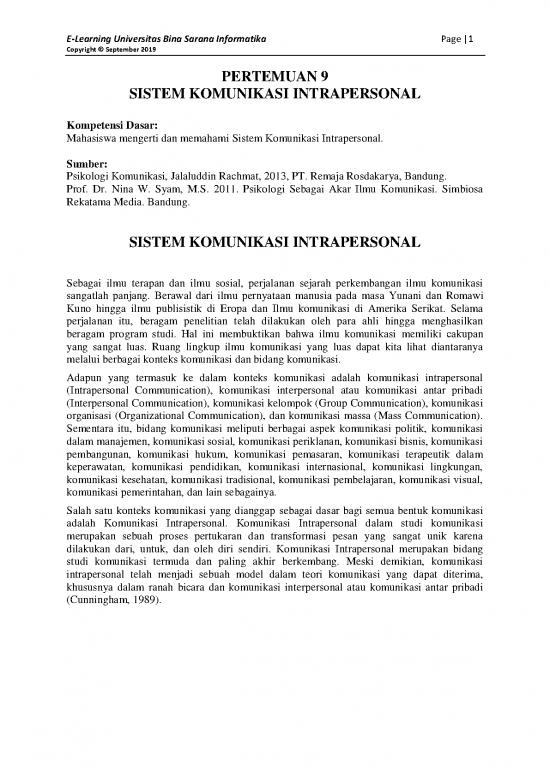 picture Komunikasi Pdf 36323 | Psikologi Komunikasi 9