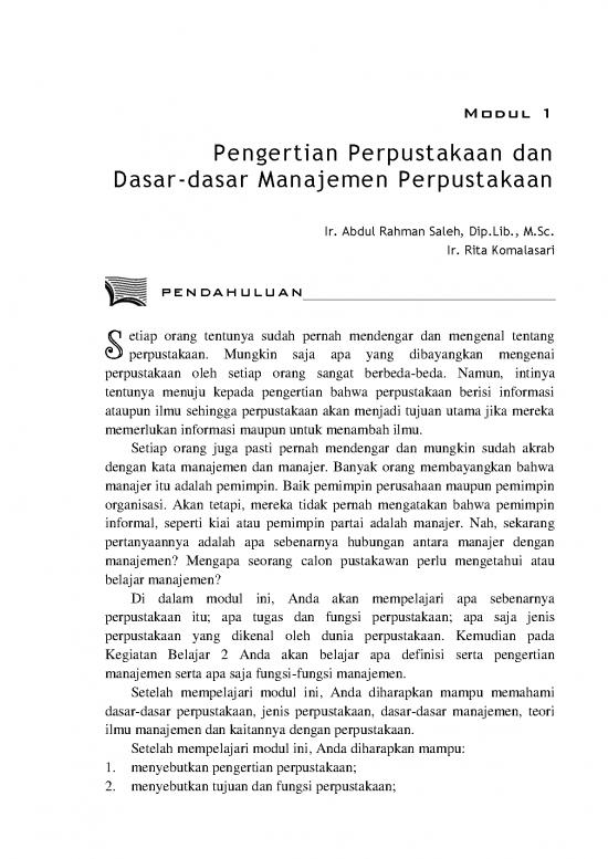 picture Manajemen Perpustakaan Pdf 36784 | Pust2229 M1