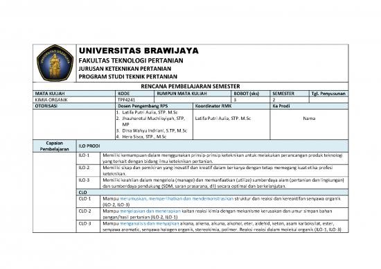 picture_Pertanian Pdf 38347 | Rps Lengkap Kimia Organik Final Tep