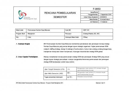 picture Manajemen Strategis Pdf 36646 | Rps Mgt415 Rps