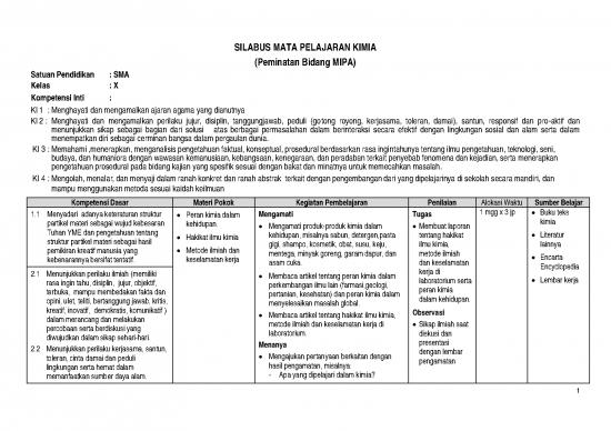 picture1_Kimia Lingkungan Pdf 38342 | Silabus Kimia Sma Kls X 12mei 2013 1 Tahun