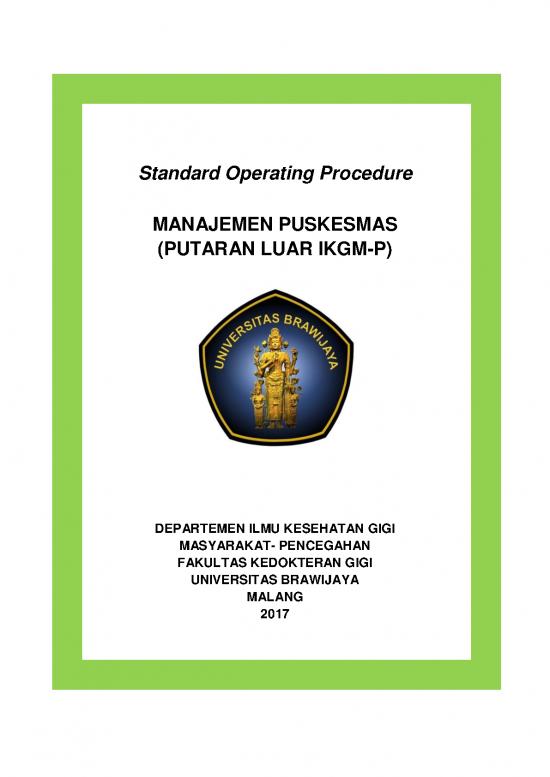 picture Manajemen Kesehatan Masyarakat Pdf 36589 | Un10f14 46 Hk0102a 005 Sop Manajemen Puskesmas