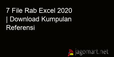 picture 7 File Rab Excel 2020 | Download Kumpulan Referensi
