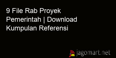 picture 9 File Rab Proyek Pemerintah | Download Kumpulan Referensi