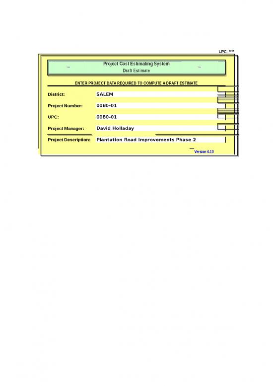 picture_Construction Template Excel 40185 | 0080 01   Plantation Rd   Phase Ii   Pces Estimate