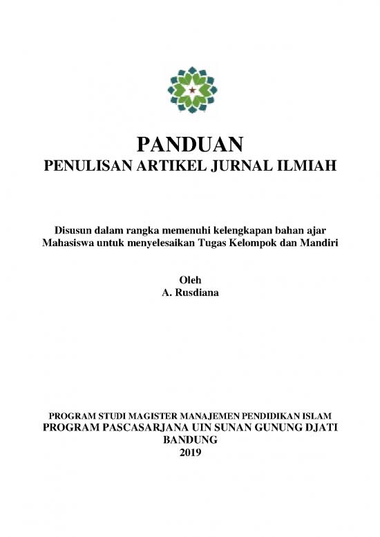 picture_Contoh Laporan Percobaan Ilmiah 39524 | 2 Buku Panduan Penulisan Artikel Jurnal Ilmiah