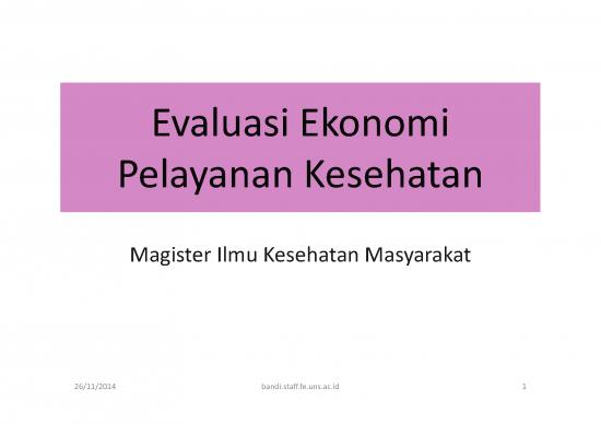 picture Ekonomi Pdf 38578 | 2 Konsep Teoretis Evaluasi Ekonomi Pelayanan Kesehatan 1