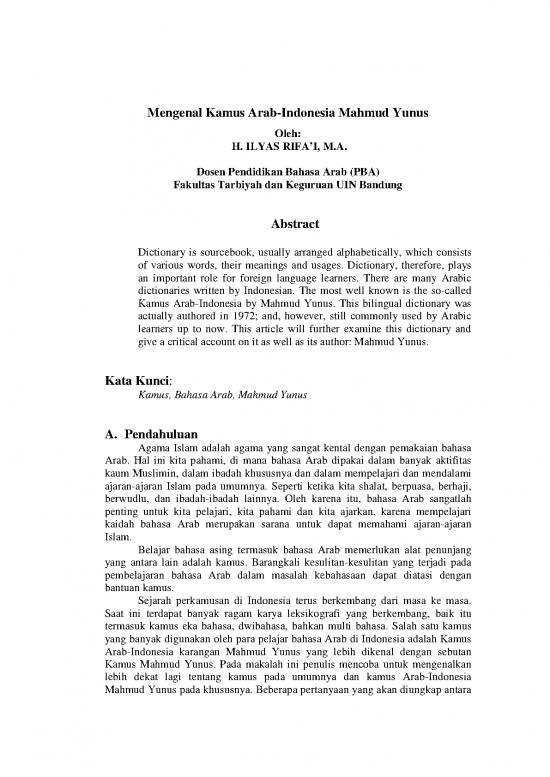 picture1_Kamus Mahmud Yunus Pdf 39705 | 74030 Id Mengenal Kamus Arab Indonesia Mahmud Yun