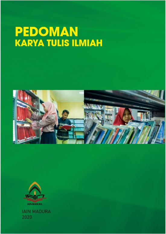 picture Contoh Laporan Penelitian 39606 | 918220931052020 Pedoman Penulisan Karya Ilmiah Compressed