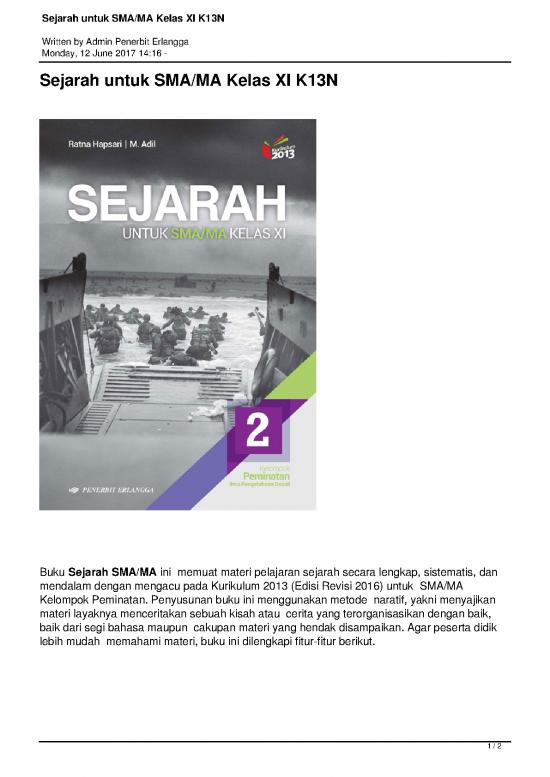 picture_Kurikulum 2013 Pdf 39467 | 9409 Sejarah Untuk Smama Kelas Xi K13n