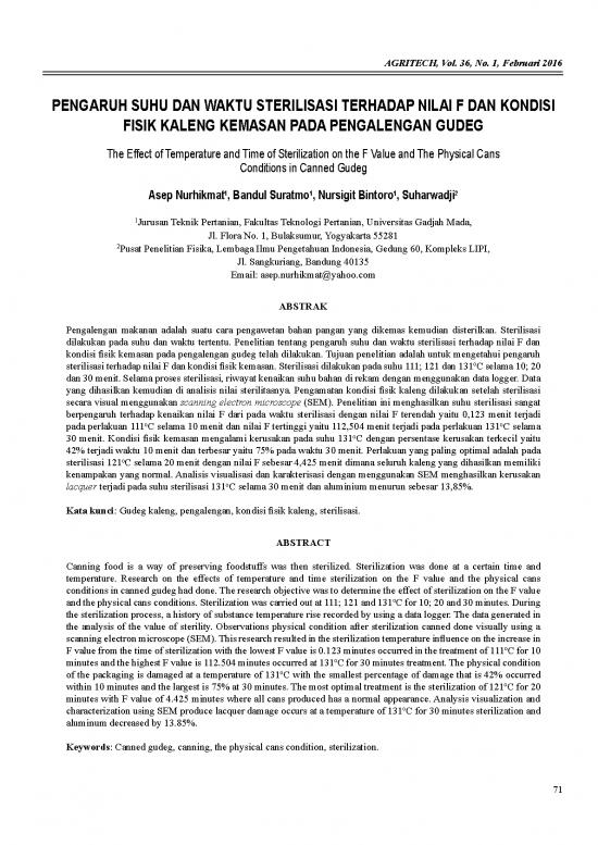 picture_Sterilisasi Pdf 39144 | 96869 Id Pengaruh Suhu Dan Waktu Sterilisasi Terh