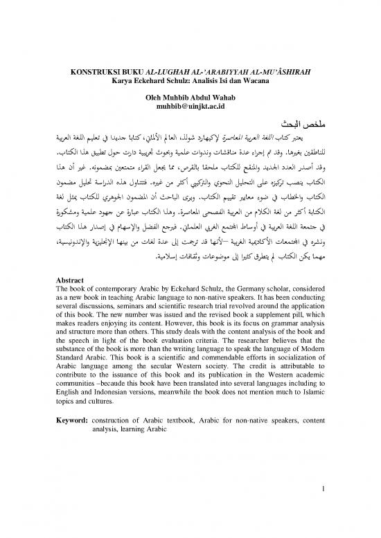 picture Application Format Pdf 39780 | Analisis Isi Dan Wacana Konstruksi Buku Arab Muhbib