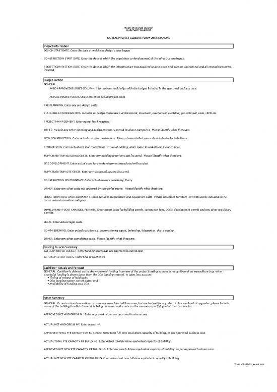 picture Construction Template Excel 40363 | Aved Project Closure Form