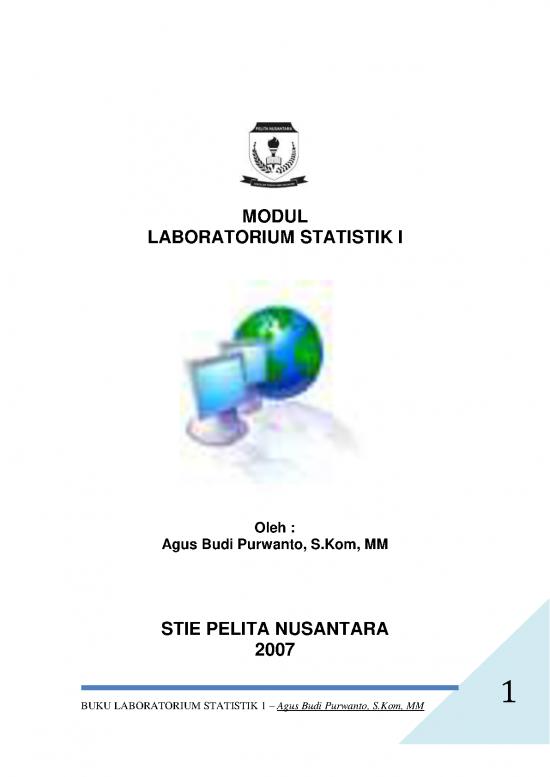 picture Ekonomi Pdf 39945 | Bahan Ajar Laboratorium Statistik I 2