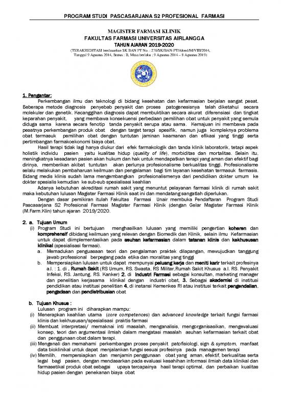 picture Farmasi Klinik Pdf 39046 | Brosur S2mfk 2019